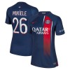 Camiseta de fútbol Paris Saint-Germain 2023-24 Mukiele 26 Primera Equipación - Mujer